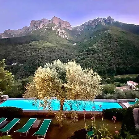 Medieval Mountain Oasis With A Private Garden And Incredible Mountain View